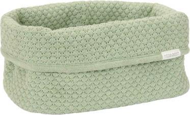 Actual product image Little Dutch Aufgewahrungsbox gestrickt gross Pure Sage