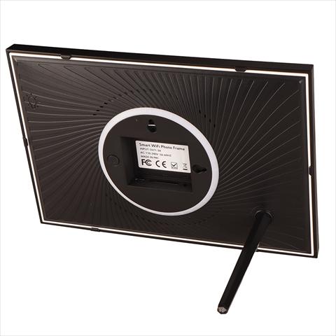 Actual product image Benel Frameo Digital Photo Frame HF-109T Black 10.1 Inch with FrameGlow (10.10", 1280 x 800 pixels)