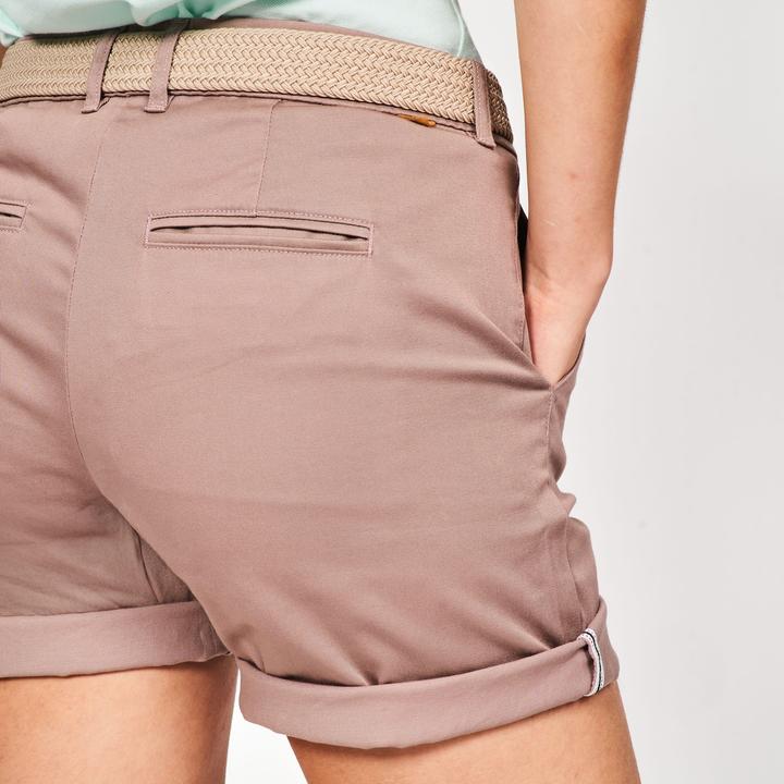 Produktbild Inesis W cotton golf chino shorts, MW500 brown (42)
