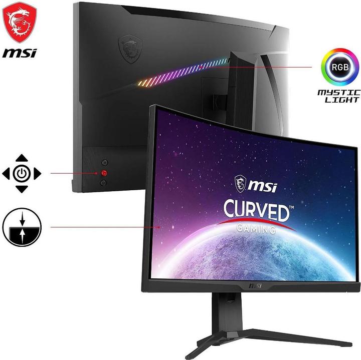 Produktbild MSI MPG 275CQRXFDE (2560 x 1440 Pixel, 27")
