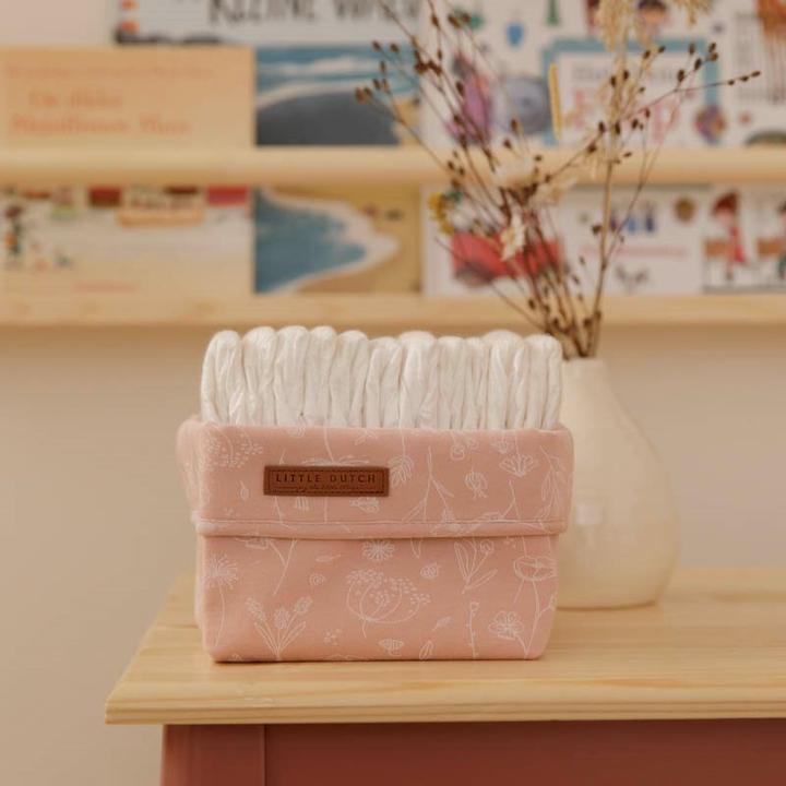 Image du produit Little Dutch Panier à langer petit Wild Flowers Pink TE