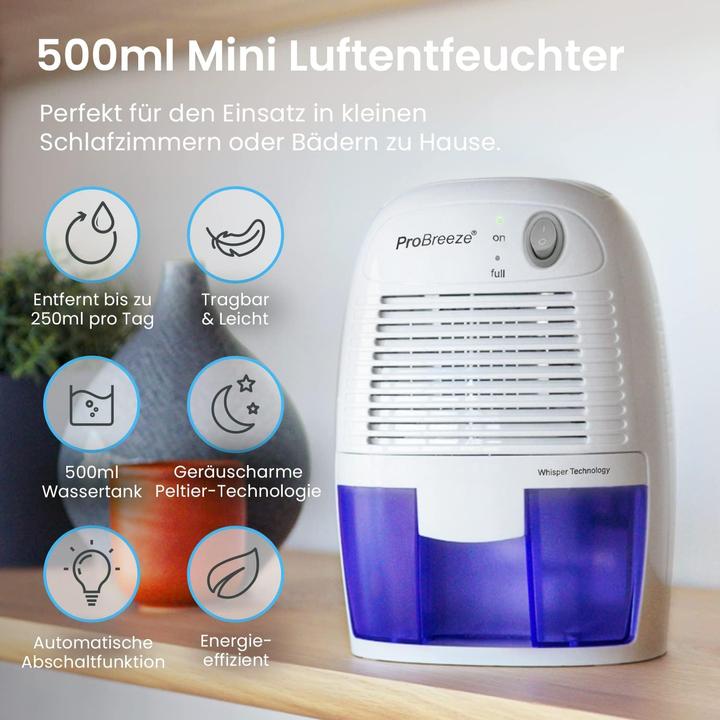 Actual product image Breeze Dehumidifier 500ml (15 m²)