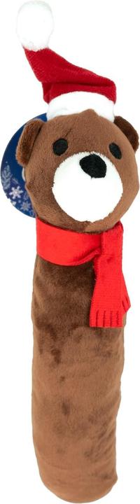 Image du produit Party Pets Christmas sticks bear 28cm - (87927) (Jouet en peluche chien)