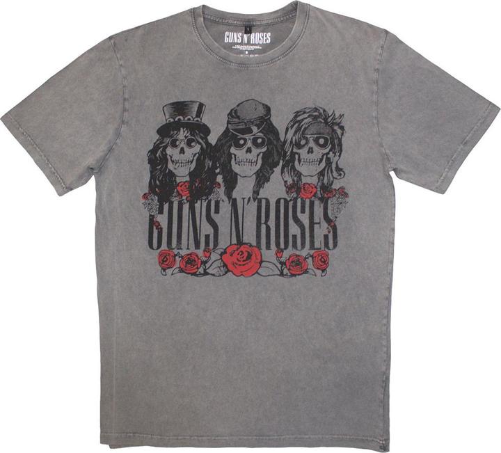 Guns N Roses Hell Group Stone Wash