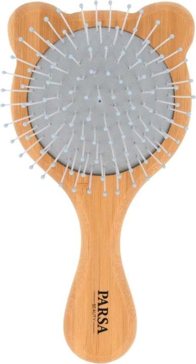 Parsa Beauty PARSA Nature Kids Wet & Dry Bürste, Koalaprint FSC-zertifiziertes Bambus Holz
