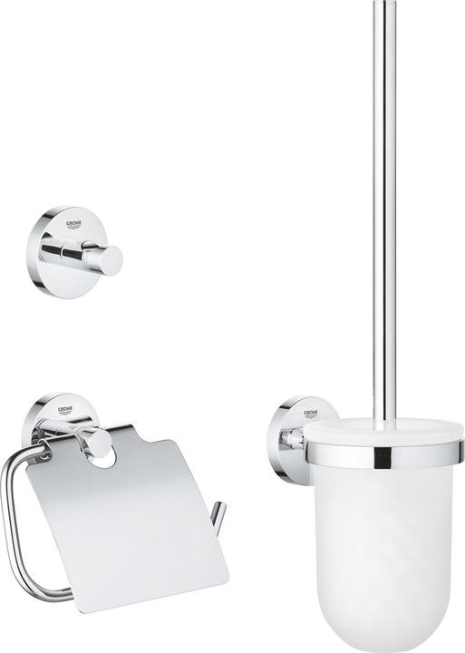 Produktbild Grohe Start QuickFix WC-Set 3 in 1, klebbar, chrom