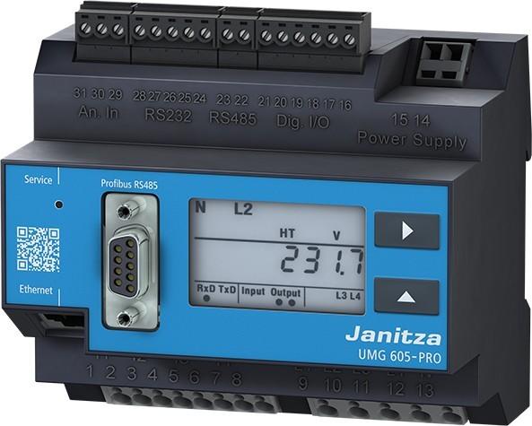 Produktbild Janitza JANI Spannungsqualitätsanalysator