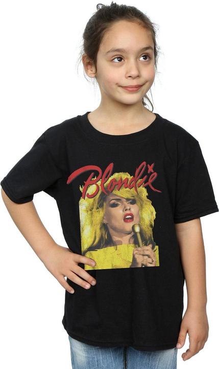 Produktbild Blondie Singing With Mic TShirt Mädchen (152, 158)