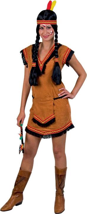 Immagine prodotto Festartikel Müller Costume da donna indiana: vestito e marsupio (46, 48)