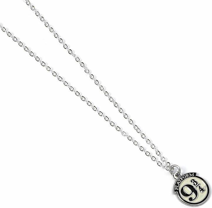 Image du produit Carat HARRY POTTER - Pendentif et Collier Plaqué Argent - Platform 9 3/4 (Métal argenté)