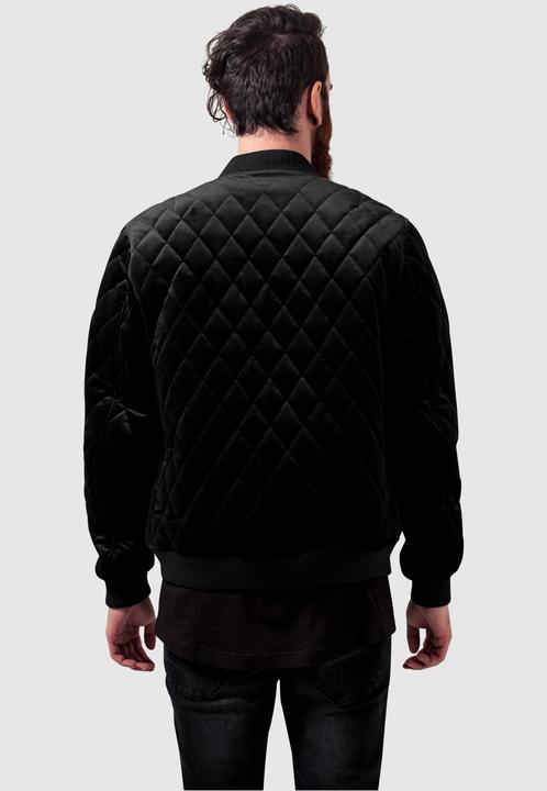 Produktbild Urban Classics Diamond Quilt Velvet Jacket (S)