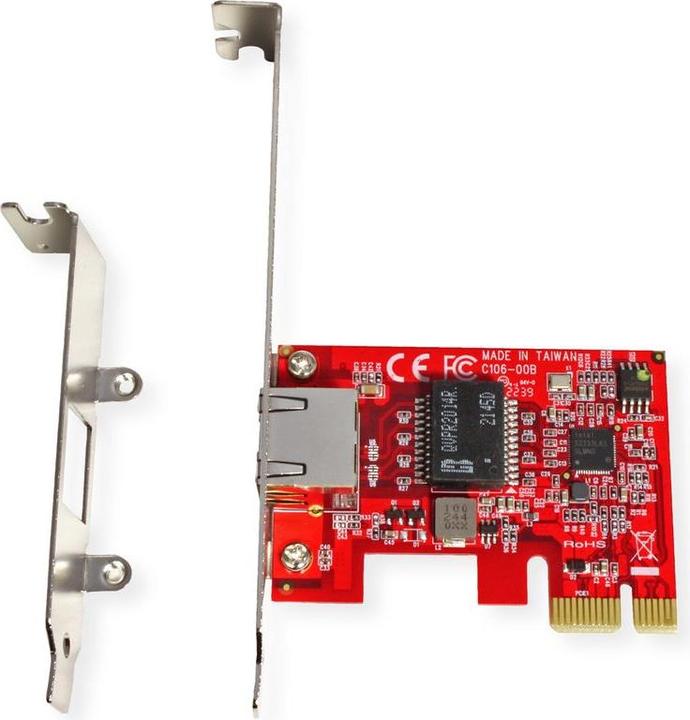 Produktbild Roline PCIe-Adapter 2.5GbE Ethernet Low Profile - PCI (PCIe)