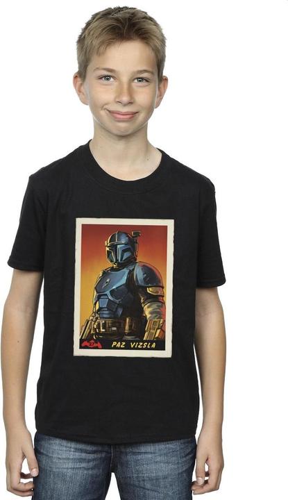 Image du produit Star Wars - T-shirt THE MANDALORIAN PAZ VIZLA CARD - Garçon (140, 146)