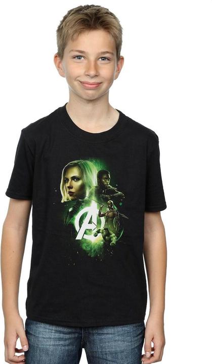 Produktbild Avengers Infinity War Widow Panther Team Up TShirt Jungen (140, 146)