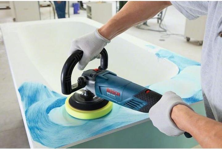 Produktbild Bosch Professional Polierer GPO 14 CE,1400-Watt, 2,5 kg, mit Zusatzgriff und D-Griff (Schwingschleifer, 1400 W)