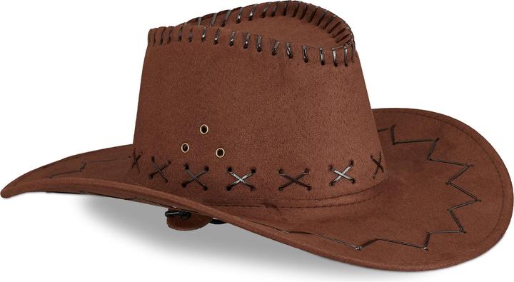 Immagine prodotto Relaxdays Cappello da cowboy per carnevale