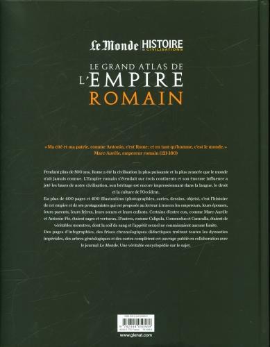 Produktbild Le grand atlas de l'Empire romain (Französisch, Collectif)