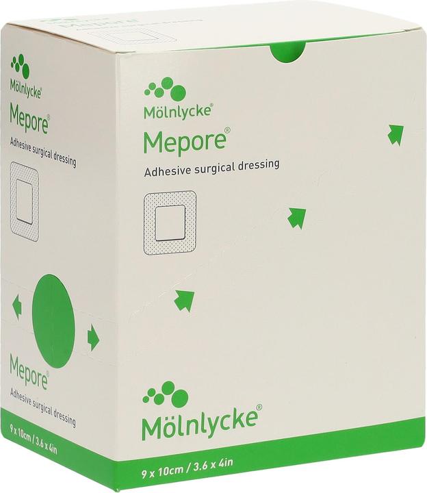 Mepore Wundverband 10x9cm Wundkissen 6x5cm (50 x)