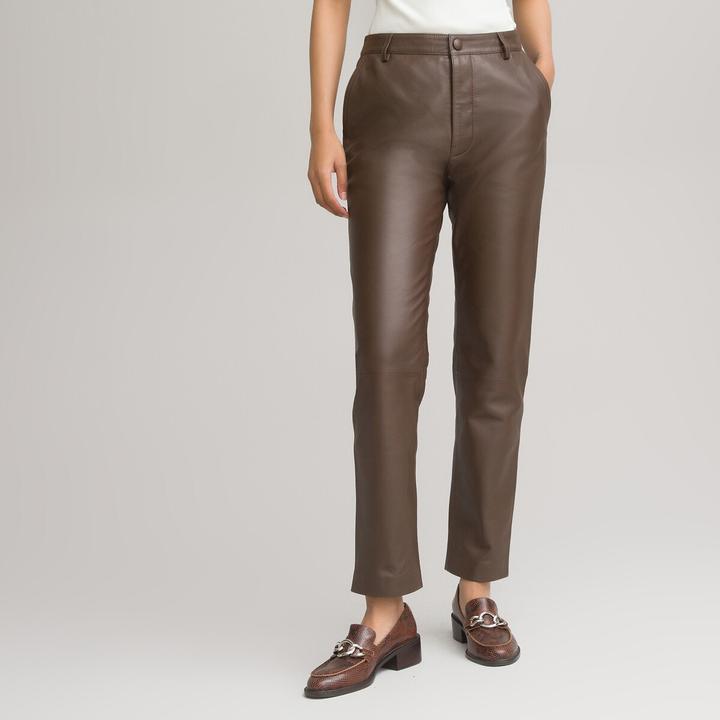 Image du produit La Redoute Collections Pantalon en cuir (44)