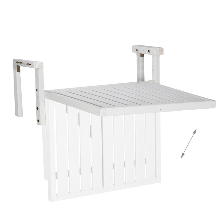 Actual product image Relaxdays Balkonklapptisch (70 cm)