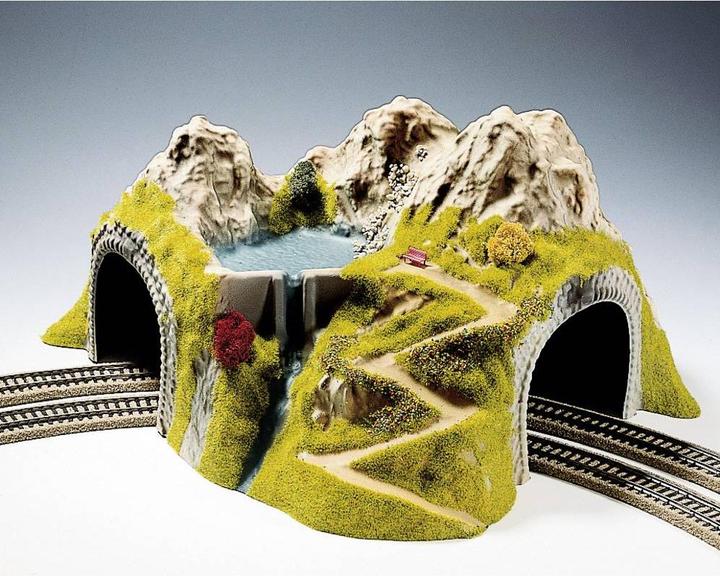 Noch H0 Tunnel 2 voies prêt-modèle