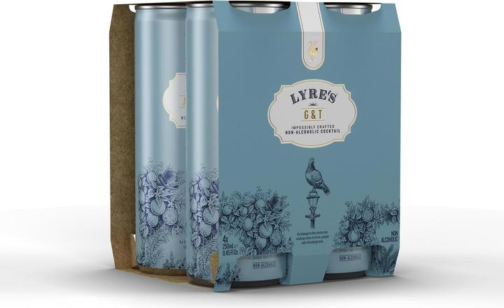 Lyre's G&T alkoholfrei 4 x 250 ml (4 x 25 cl)