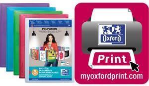 Actual product image Elba POLYVISION presentation view book, 20 pockets, colorless DIN A4, made of PP, 0,7 mm, transparent (A4, 20 x)