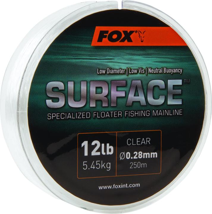 Produktbild Fox Surface Floater Clear 12lb/0.28mm