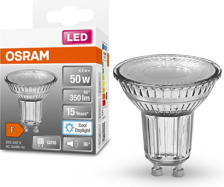 Produktbild Osram Reflektor (GU10, 4.30 W, 350 lm, 1 x, F)