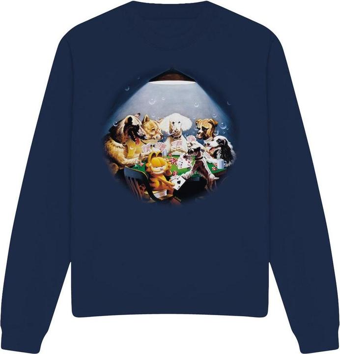 Garfield Playing With The Big Dogs Sweatshirt