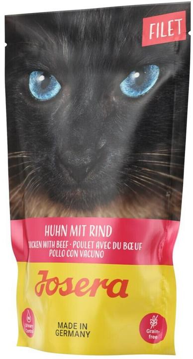 Image du produit Josera Poulet avec filet de boeuf pour chats 16x70g (Adulte, 16 pcs, 1344 g)