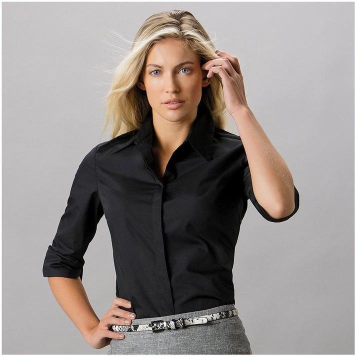 Actual product image Kustom Kit Continental blouse 34Sleeve length (34 DD)