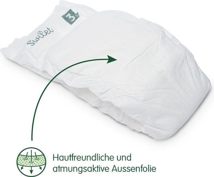 Image du produit Swilet La couche bio (Taille 3, Pack mensuel, 264 pièce(s))