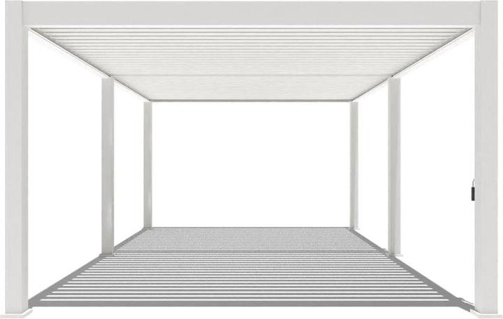 Immagine prodotto Weide Pergola Deluxe Plus 4x6m con tetto a doghe bianco (400 cm, 600 cm)