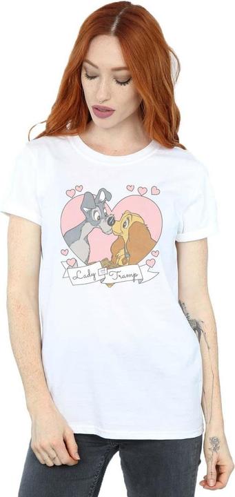 Immagine prodotto Disney Lady And The Tramp Love Maglietta Ampia Donna (L)
