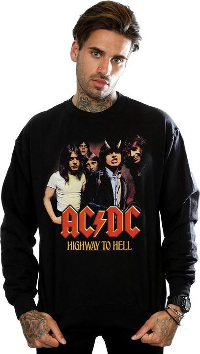 Image du produit AC/DC Mens Highway To Hell Group Cotton Sweatshirt (5XL)