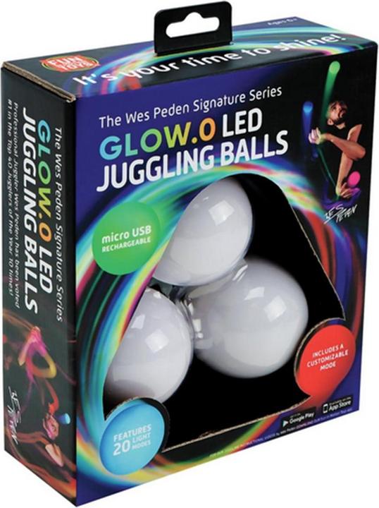 Immagine prodotto Spin Balls Set di 3 palline da giocoleria con LED