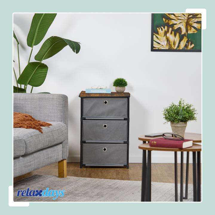 Produktbild Relaxdays Kommode (43 x 33 x 65 cm)