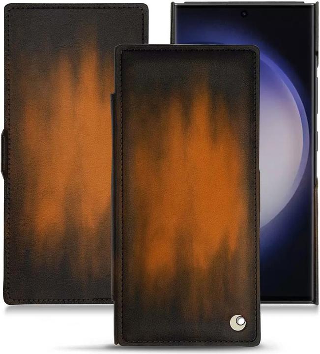 Actual product image Noreve Horizontal leather flap shell (Samsung Galaxy S23 Ultra, Samsung Galaxy S24 Ultra)