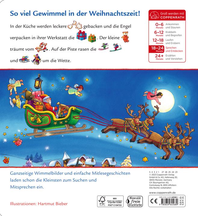 Produktbild Meine ersten Wimmelbilder (Deutsch, Hartmut Bieber, 2023)