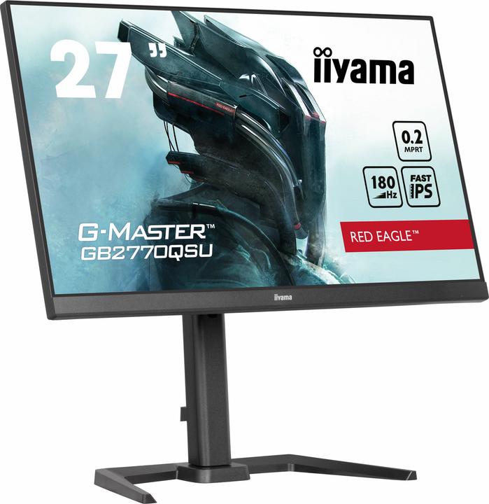 Actual product image iiyama 27IN G-MASTER RED EAGLE FAST IPS 2560X1440 180HZ AND 0.2MS MP (2560 x 1440 pixels, 27")