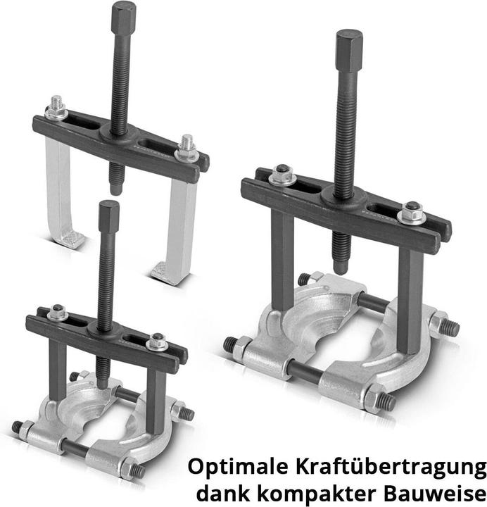 Immagine prodotto Stahlwerk Set di estrattori per cuscinetti Set di estrattori da 14 pezzi Utensile speciale