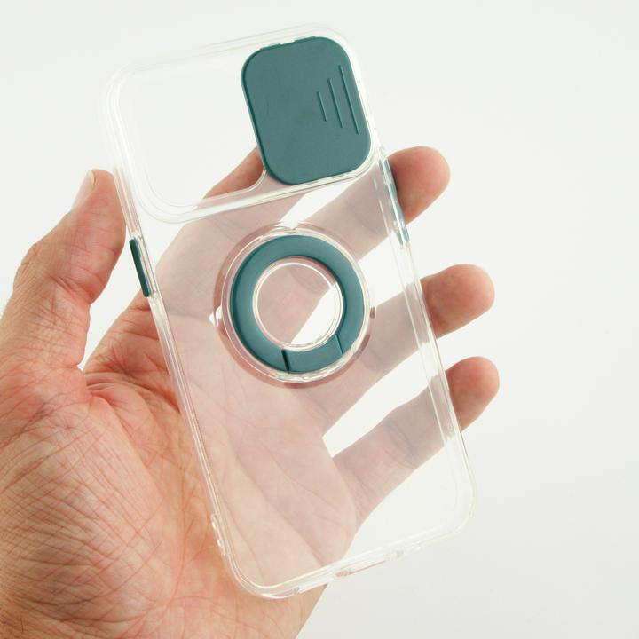 Produktbild PhoneLook Hülle mit Kamera-Slider und Ring (Apple iPhone 14 Pro)
