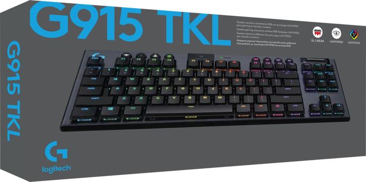Produktbild Logitech G G915 (DE, Kabellos, Kabelgebunden)