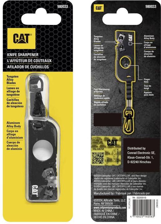 Produktbild Cat 980033 Messerschleifer Schwarz