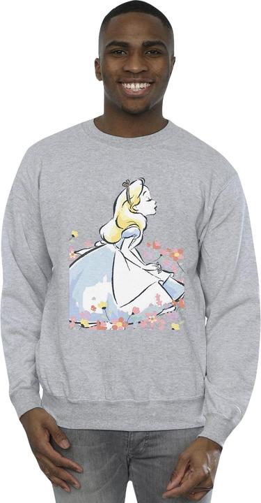 Immagine prodotto Disney Alice In Wonderland Sketch Flowers Felpa Uomo (XL)
