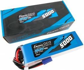 Immagine prodotto Gens Ace Batteria LiPo G-Tech 5000mAh 22.2V 45C 6S1P con connettore EC5 (22.20 V, 5000 mAh)