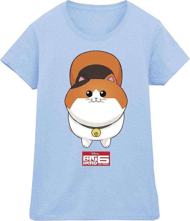 Immagine prodotto Disney Big Hero 6 Baymax Kitten Face Maglietta Donna (L)