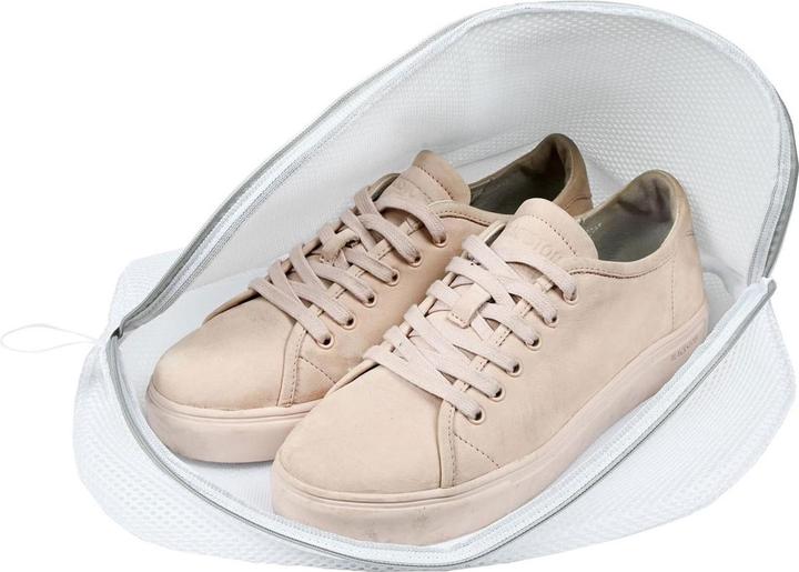Immagine prodotto Benson Set di 2 sacchetti per scarpe, sacchetto per il bucato con chiusura a zip, 42 x 24 cm