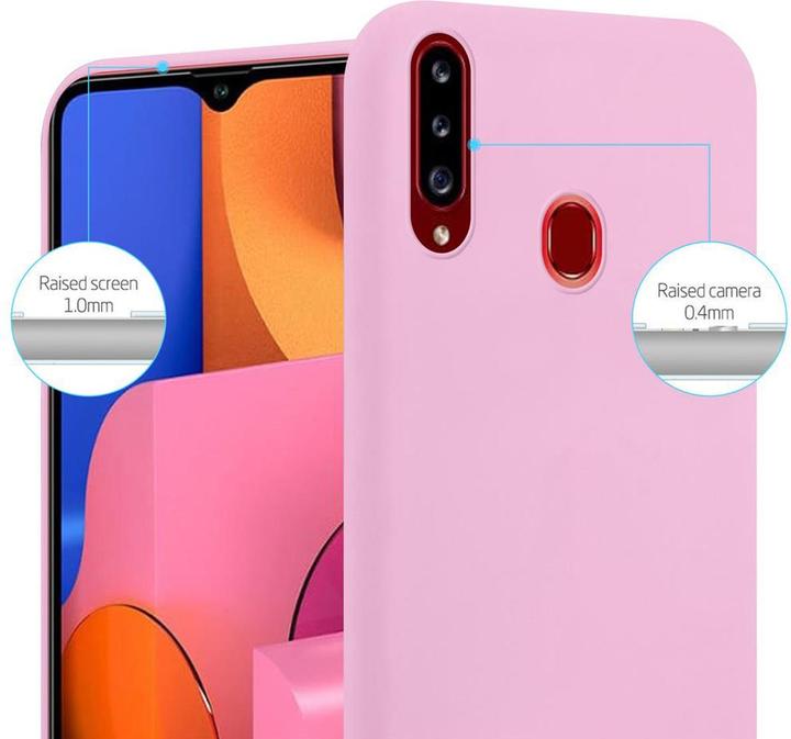 Productafbeelding Cadorabo TPU Candy Cover (Samsung Galaxy A20)